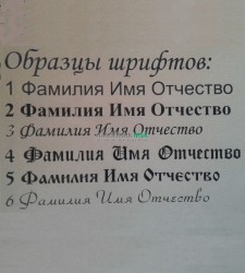 Гравировка ФИО, даты рождения и смерти на памятник  (стоимость указана за один символ)